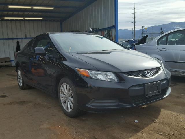 2HGFG3B0XCH508336 - 2012 HONDA CIVIC EXL BLACK photo 1