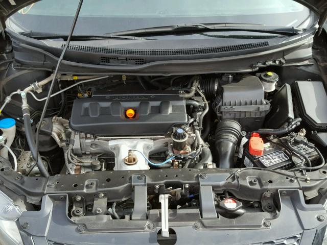 2HGFG3B0XCH508336 - 2012 HONDA CIVIC EXL BLACK photo 7