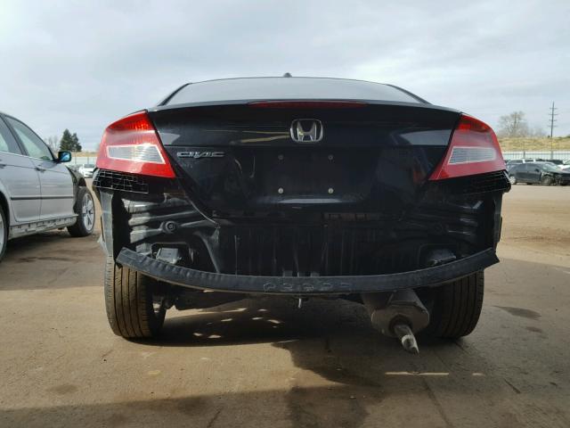 2HGFG3B0XCH508336 - 2012 HONDA CIVIC EXL BLACK photo 9