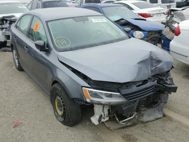 3VW2K7AJ7EM352139 - 2014 VOLKSWAGEN JETTA BASE 灰色 照片 1