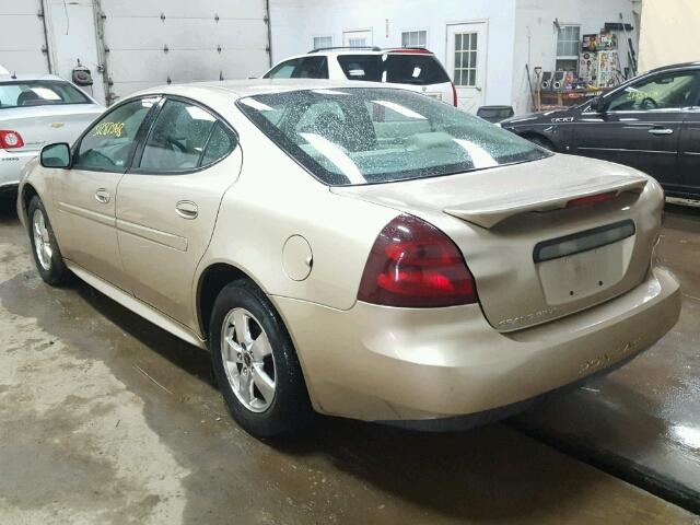 2G2WP522451155961 - 2005 PONTIAC GRAND PRIX Qızıl foto 3