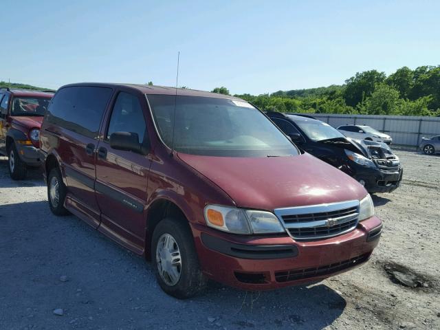 1GBDV13E55D132997 - 2005 CHEVROLET VENTURE IN RED photo 1