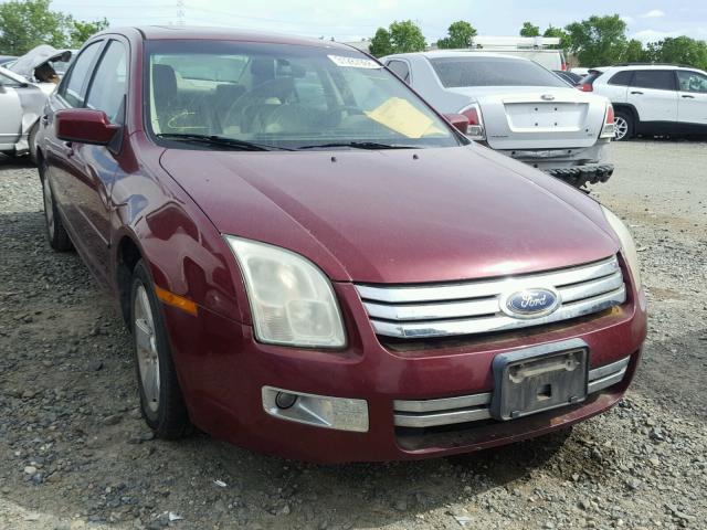 3FAHP08156R128311 - 2006 FORD FUSION SEL MAROON photo 1