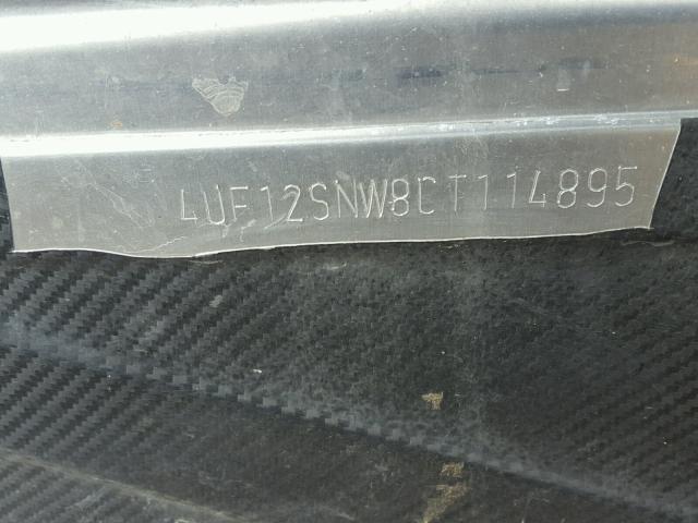 4UF12SNW8CT114895 - 2012 ARCTIC CAT SNOWMOBILE 橙色 照片 10