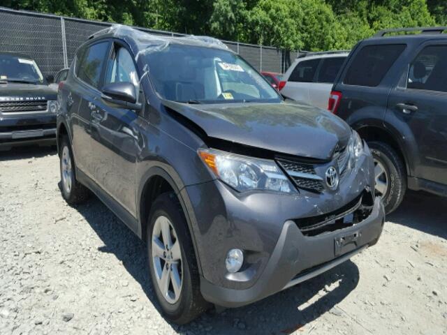 2T3RFREV0EW152894 - 2014 TOYOTA RAV4 XLE GRAY photo 1