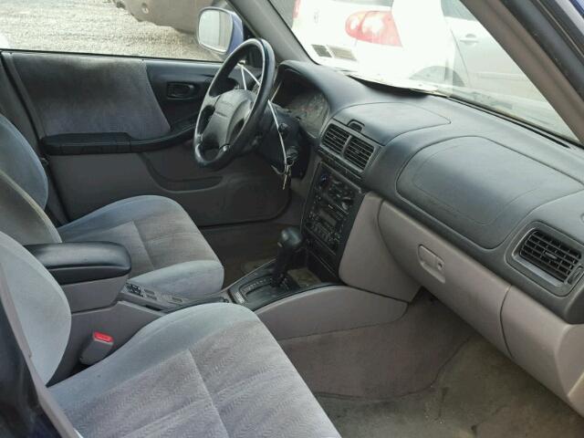 JF1SF65562H704325 - 2002 SUBARU FORESTER S BLUE photo 5