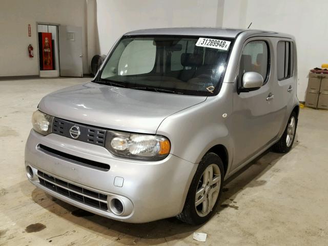 JN8AZ28RX9T111602 - 2009 NISSAN CUBE BASE SILVER photo 2