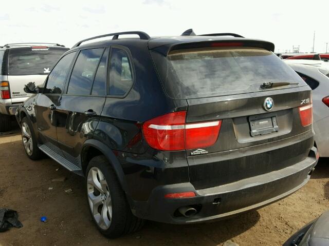 5UXFE4C55AL380137 - 2010 BMW X5 BLACK photo 3