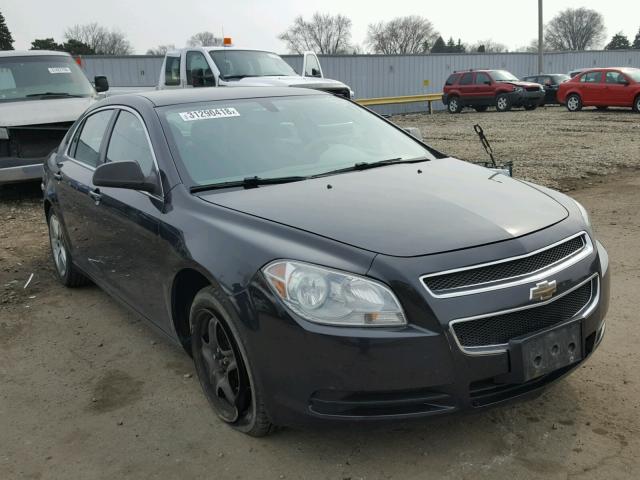 1G1ZB5EB5AF261656 - 2010 CHEVROLET MALIBU LS შავი ფოტო 1