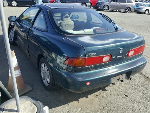 JH4DC4346TS014491 - 1996 ACURA INTEGRA RS GREEN photo 3