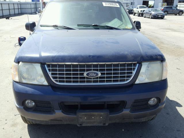 1FMZU63K14ZA49197 - 2004 FORD EXPLORER X BLUE photo 9