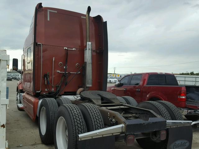 1XP7DB9X93D805635 - 2003 PETERBILT 387 RED photo 3