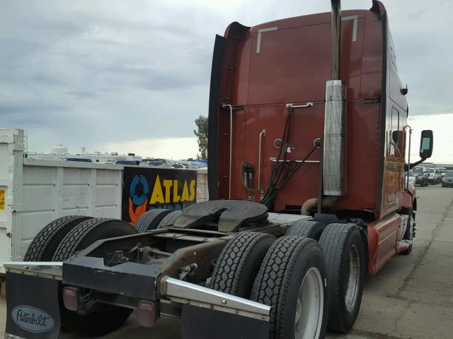 1XP7DB9X93D805635 - 2003 PETERBILT 387 RED photo 4