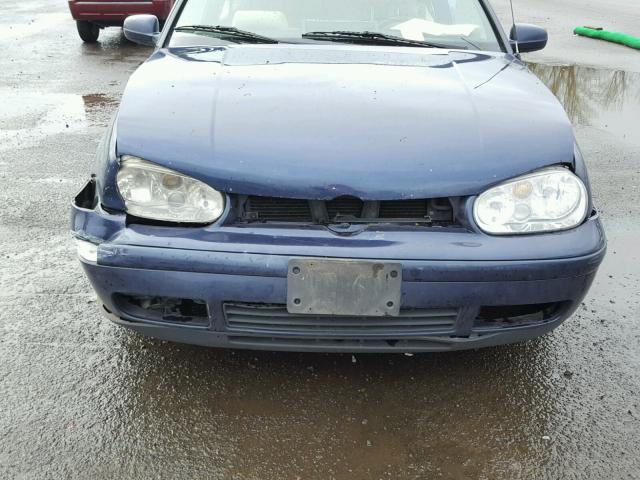 3VWDC21V12M806618 - 2002 VOLKSWAGEN CABRIO GLX ლურჯი ფოტო 9