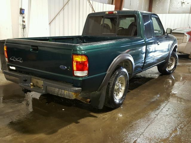 1FTZR15V7XPA97240 - 1999 FORD RANGER SUP GREEN photo 4