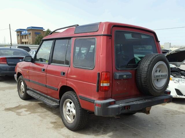 SALJY124XVA550366 - 1997 LAND ROVER DISCOVERY RED photo 3
