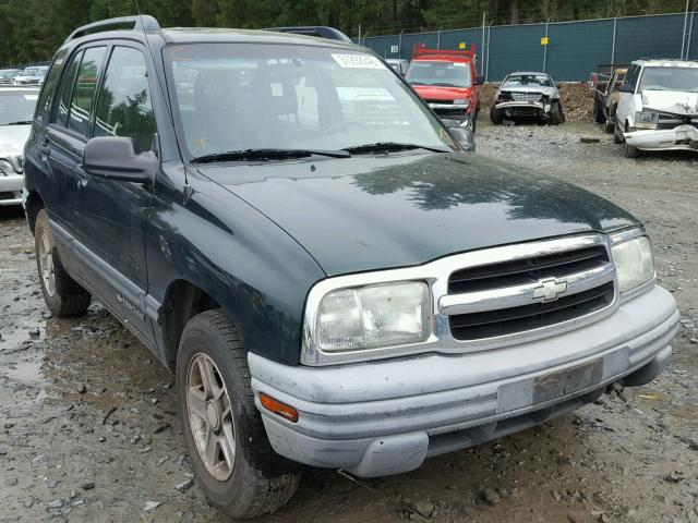 2CNBJ13C436948197 - 2003 CHEVROLET TRACKER GREEN photo 1