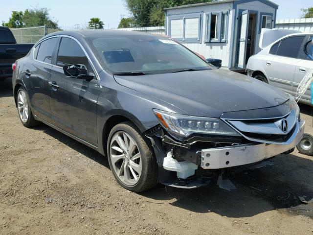 19UDE2F37GA016315 - 2016 ACURA ILX BASE GRAY photo 1