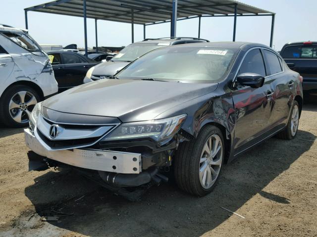 19UDE2F37GA016315 - 2016 ACURA ILX BASE GRAY photo 2