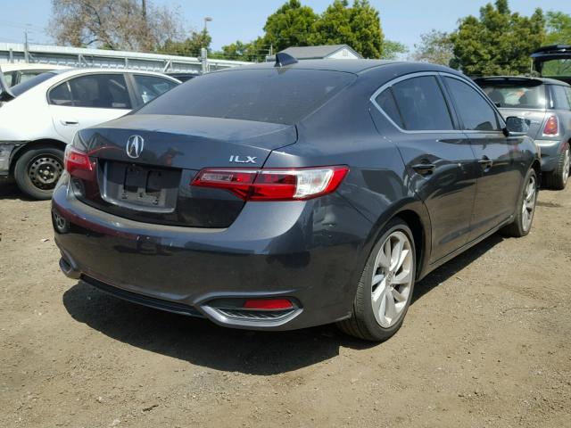 19UDE2F37GA016315 - 2016 ACURA ILX BASE GRAY photo 4