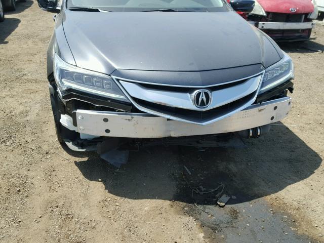 19UDE2F37GA016315 - 2016 ACURA ILX BASE GRAY photo 9