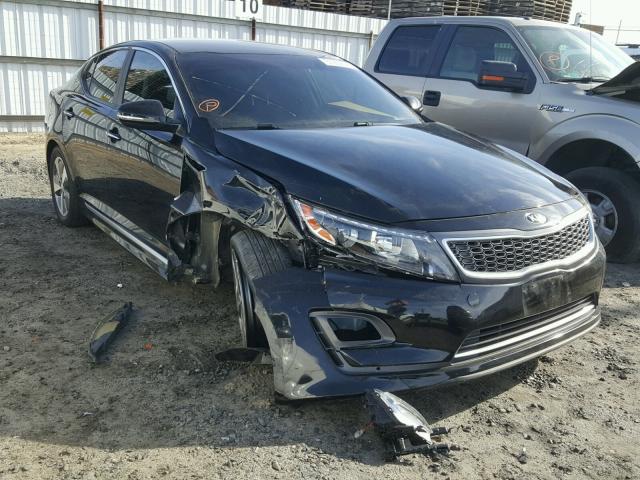 KNAGN4AD0E5064944 - 2014 KIA OPTIMA HYB BLACK photo 1