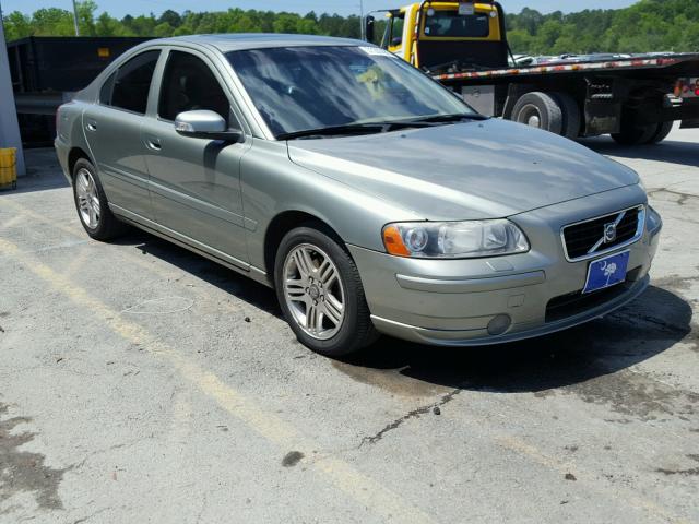 YV1RS592X72631429 - 2007 VOLVO S60 2.5T GREEN photo 1
