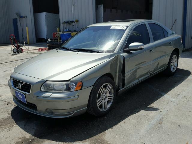YV1RS592X72631429 - 2007 VOLVO S60 2.5T GREEN photo 2