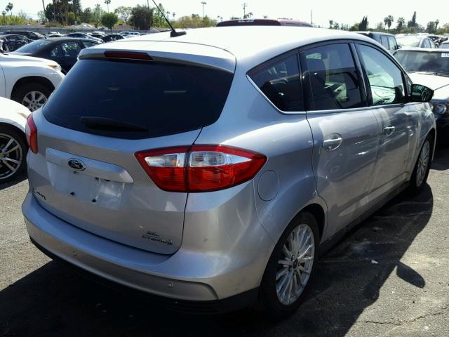 1FADP5BU6DL525679 - 2013 FORD C-MAX SEL SILVER photo 4