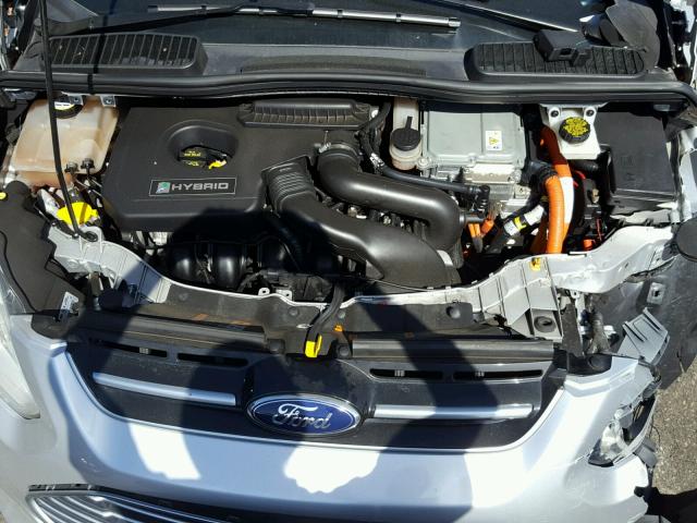 1FADP5BU6DL525679 - 2013 FORD C-MAX SEL SILVER photo 7