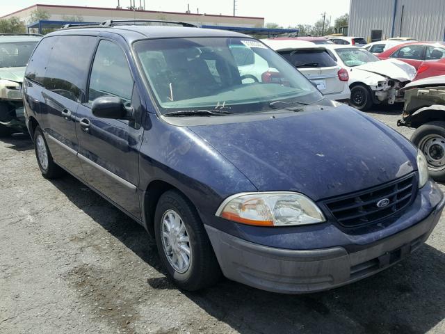 2FMZA5147XBB14827 - 1999 FORD WINDSTAR L BLUE photo 1