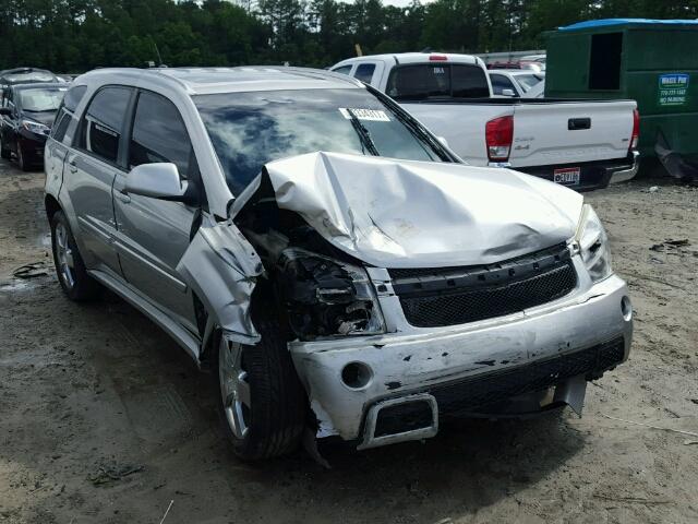 2CNDL537886012314 - 2008 CHEVROLET EQUINOX SP SILVER photo 1