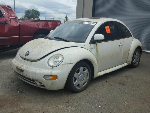 3VWDD21C7XM465504 - 1999 VOLKSWAGEN NEW BEETLE 白色 照片 2