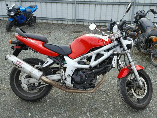 JS1VP52A4Y2101489 - 2000 SUZUKI SV650 RED photo 5