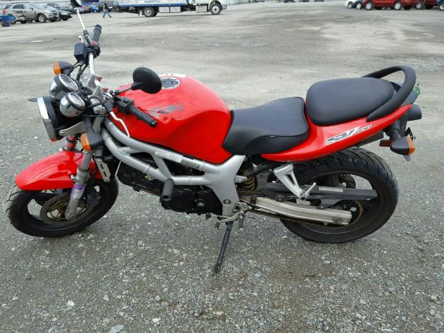 JS1VP52A4Y2101489 - 2000 SUZUKI SV650 RED photo 6