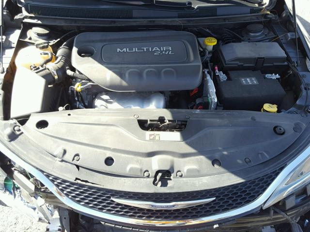 1C3CCCAB9GN148980 - 2016 CHRYSLER 200 LIMITE BLACK photo 7