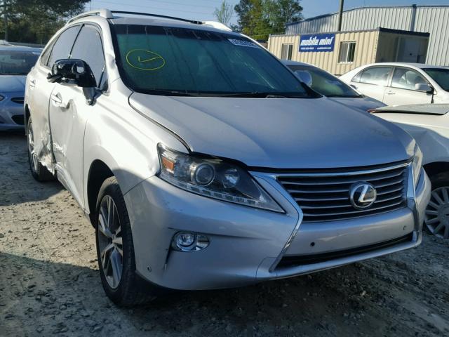 2T2ZK1BAXFC182880 - 2015 LEXUS RX 350 SILVER photo 1