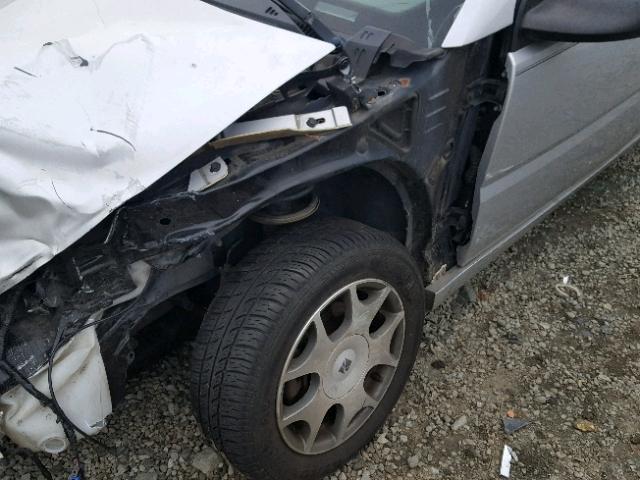 1G8AJ52F65Z183112 - 2005 SATURN ION LEVEL ვერცხლისფერი ფოტო 10