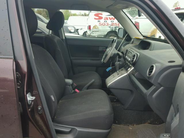 JTLKE50E581034853 - 2008 TOYOTA SCION XB იასამნისფერი ფოტო 5