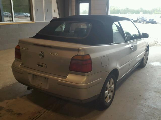 3VWDC21V41M810080 - 2001 VOLKSWAGEN CABRIO GLX 银色 照片 4