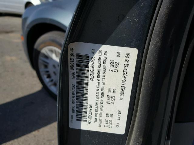 2C3KA43R16H105789 - 2006 CHRYSLER 300 TEAL photo 10
