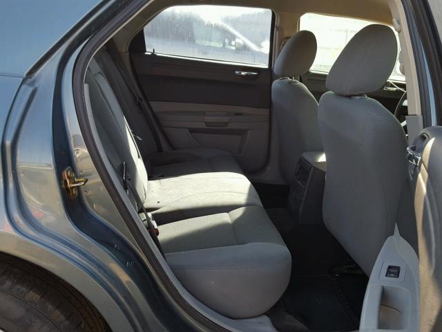 2C3KA43R16H105789 - 2006 CHRYSLER 300 TEAL photo 6