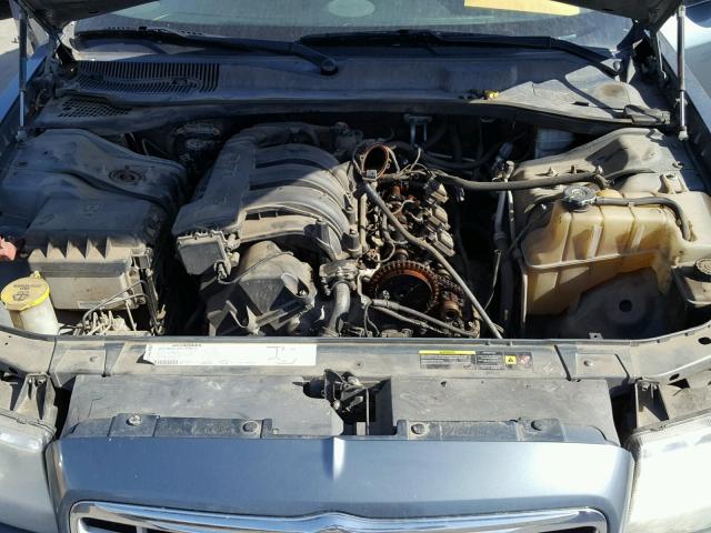 2C3KA43R16H105789 - 2006 CHRYSLER 300 TEAL photo 7