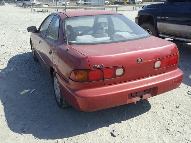JH4DB7655RS016301 - 1994 ACURA INTEGRA LS RED photo 3
