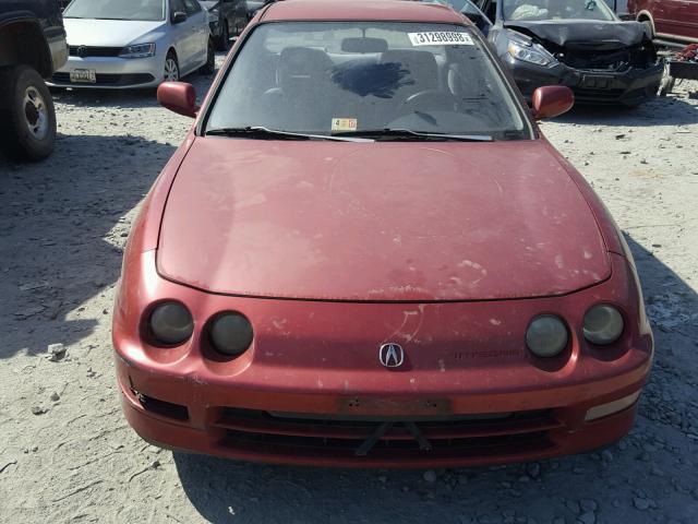 JH4DB7655RS016301 - 1994 ACURA INTEGRA LS RED photo 9