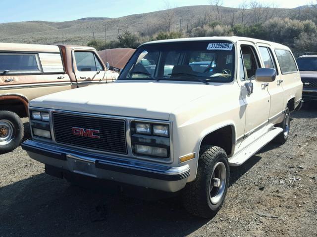 1GKEV16K4LF522061 - 1990 GMC SUBURBAN V TAN photo 2