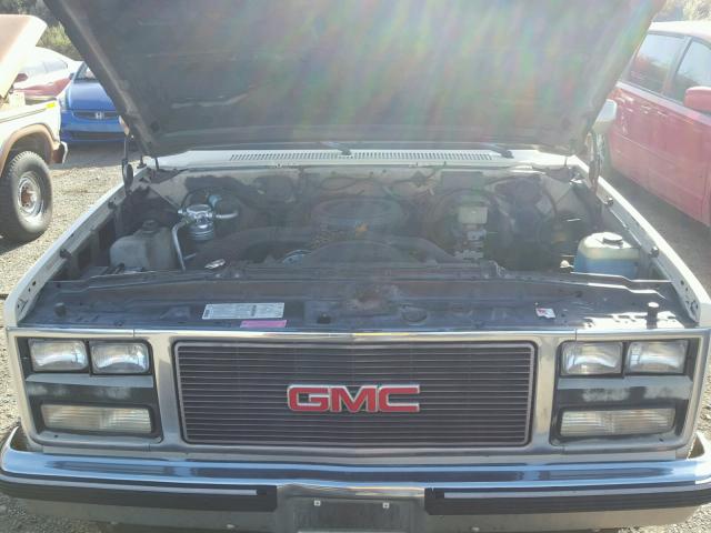 1GKEV16K4LF522061 - 1990 GMC SUBURBAN V TAN photo 7