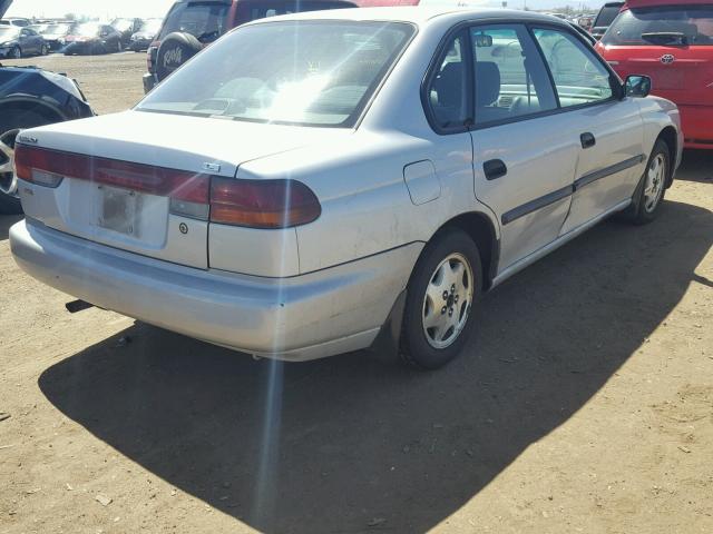 4S3BD4350W7212229 - 1998 SUBARU LEGACY L GRAY photo 4