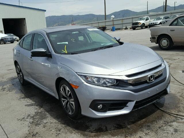 19XFC1F79GE032328 - 2016 HONDA CIVIC EXL SILVER photo 1