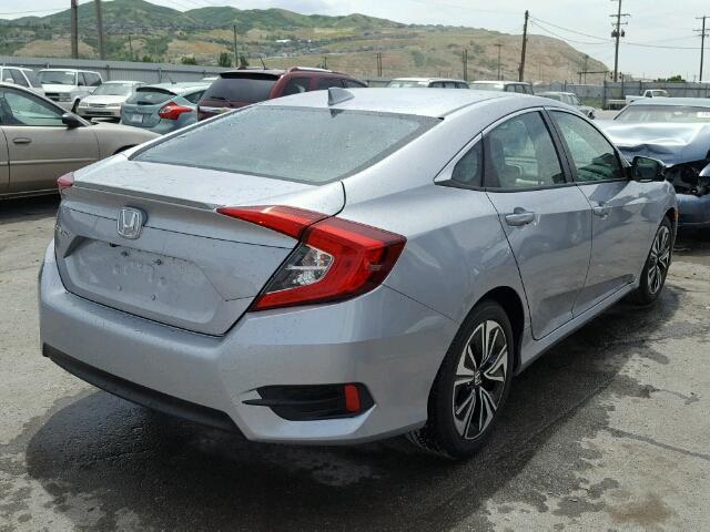 19XFC1F79GE032328 - 2016 HONDA CIVIC EXL SILVER photo 4